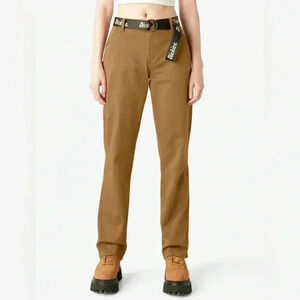 Dickies | Women’s Relaxed Carpenter Pants | Size 26 | Brown Duck